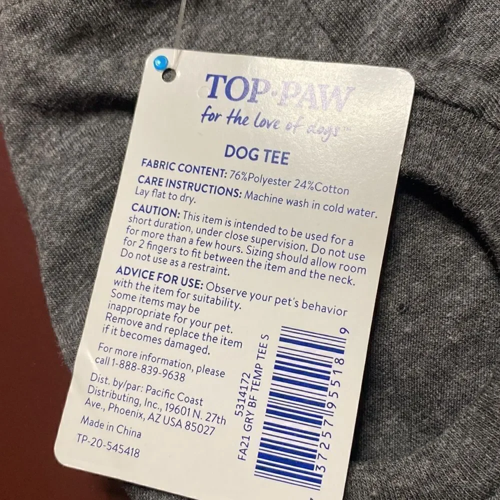 Lightweight Dog Statement T Shirt